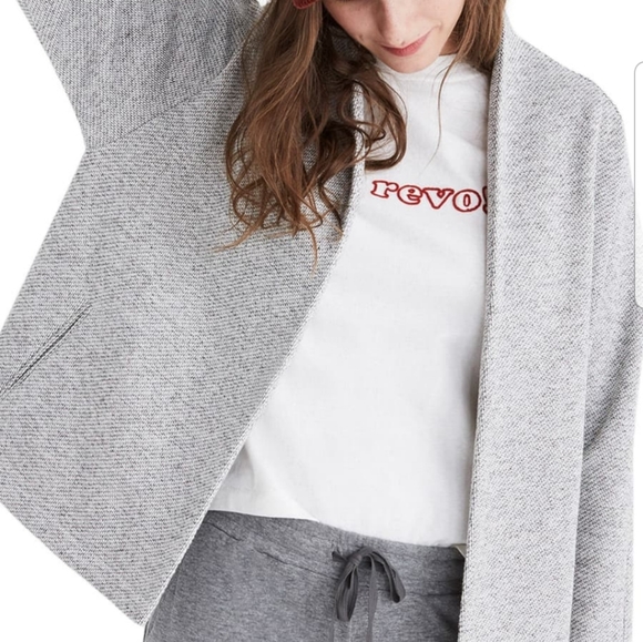 Madewell Jackets & Blazers - Miles by Madewell Terry Swing Coat